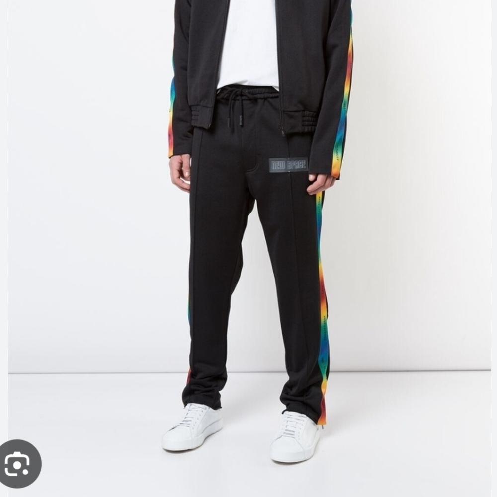 Off-white new space art dad track pants